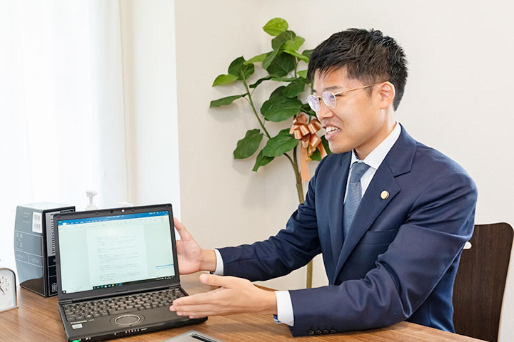 法律相談の様子